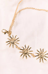 Gold Multi Chain Star Belt