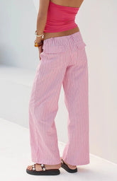 Vienna Pink Stripe Pants