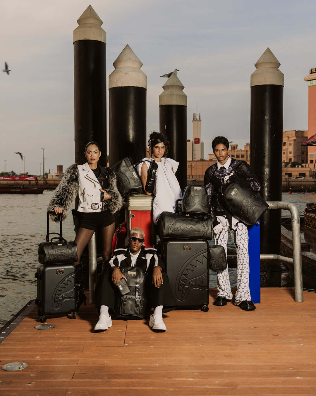 GOLD BRICK DRIP TORTUGA TOTE