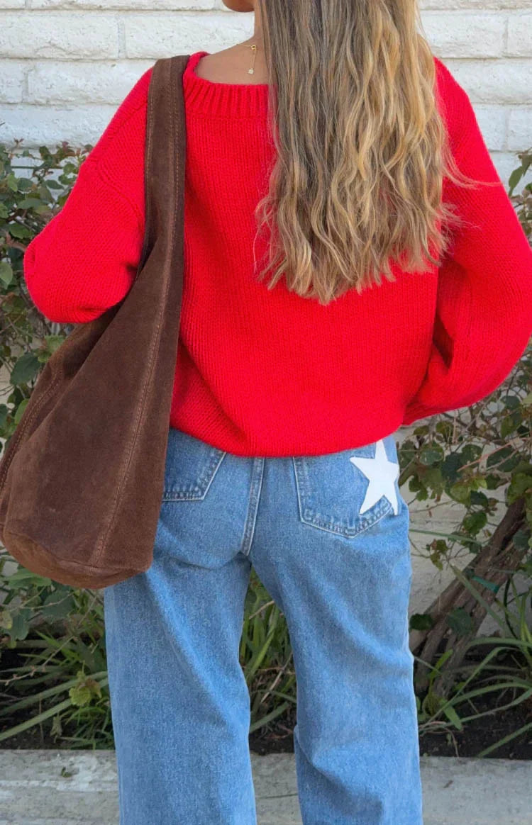 Dandy Mid Wash Denim Flare Jeans