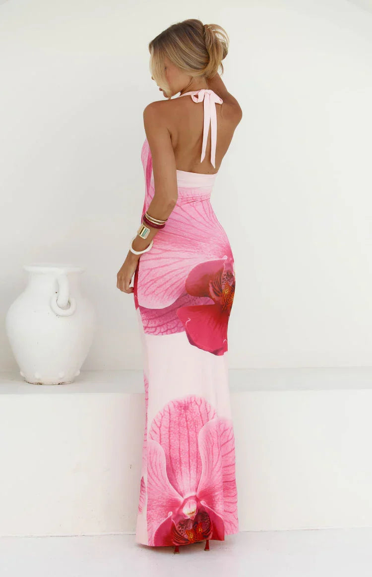 Eliana Pink Orchid Maxi Dress