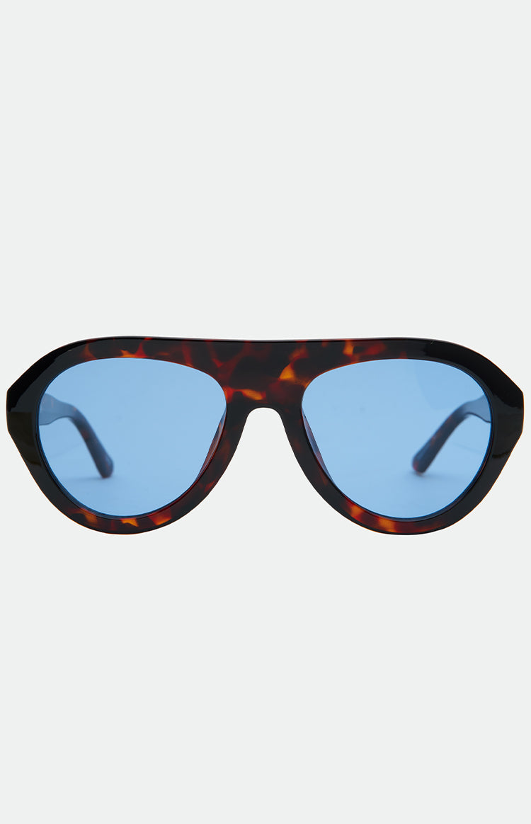 Otra Eyewear Maddy Tortoiseshell Aviator Sunglasses