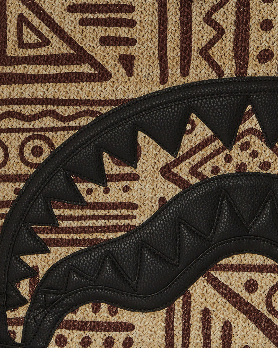 A.I. PALM MIRAGE SHARK LUXE BEACH TOTE