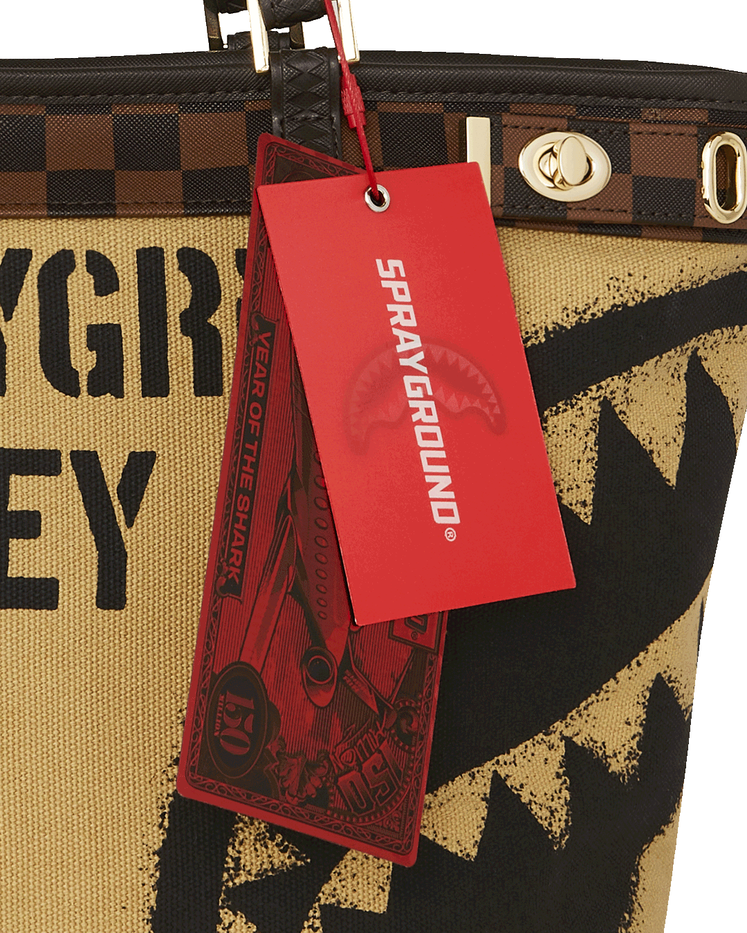SPRAYGROUND MONEY BAG TOTE